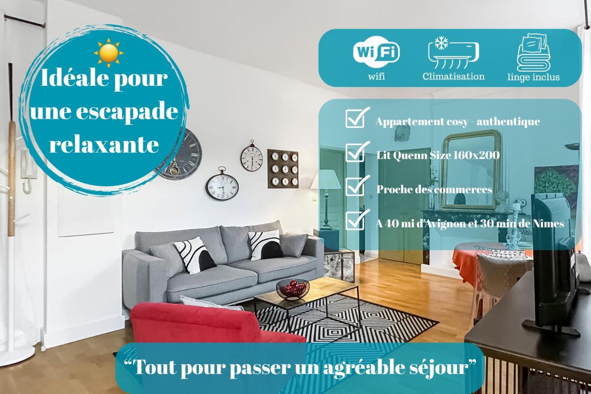 דירות Nid Douillet Au Coeur D'Uzès מראה חיצוני תמונה